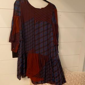 Quilt patch dress